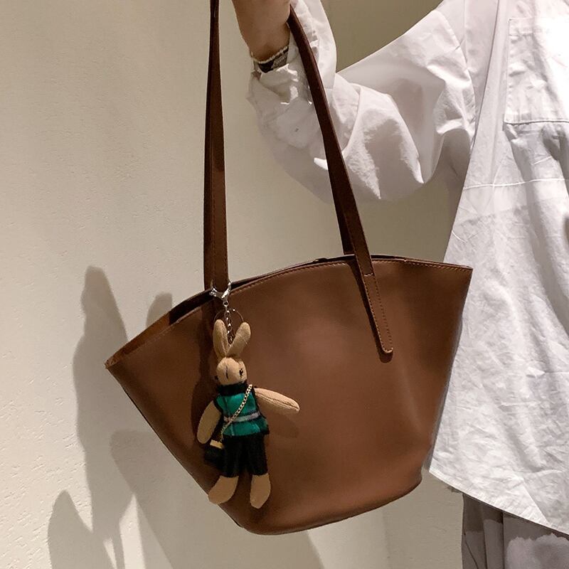 スタンダードレッドショルダーバッグ レトロ トートバッグ Tiancai_Wing_Bag71694277429