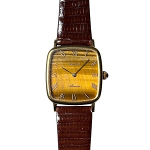 vintage WALTHAM Tiger Eye dial manual winding watch “Maxim”