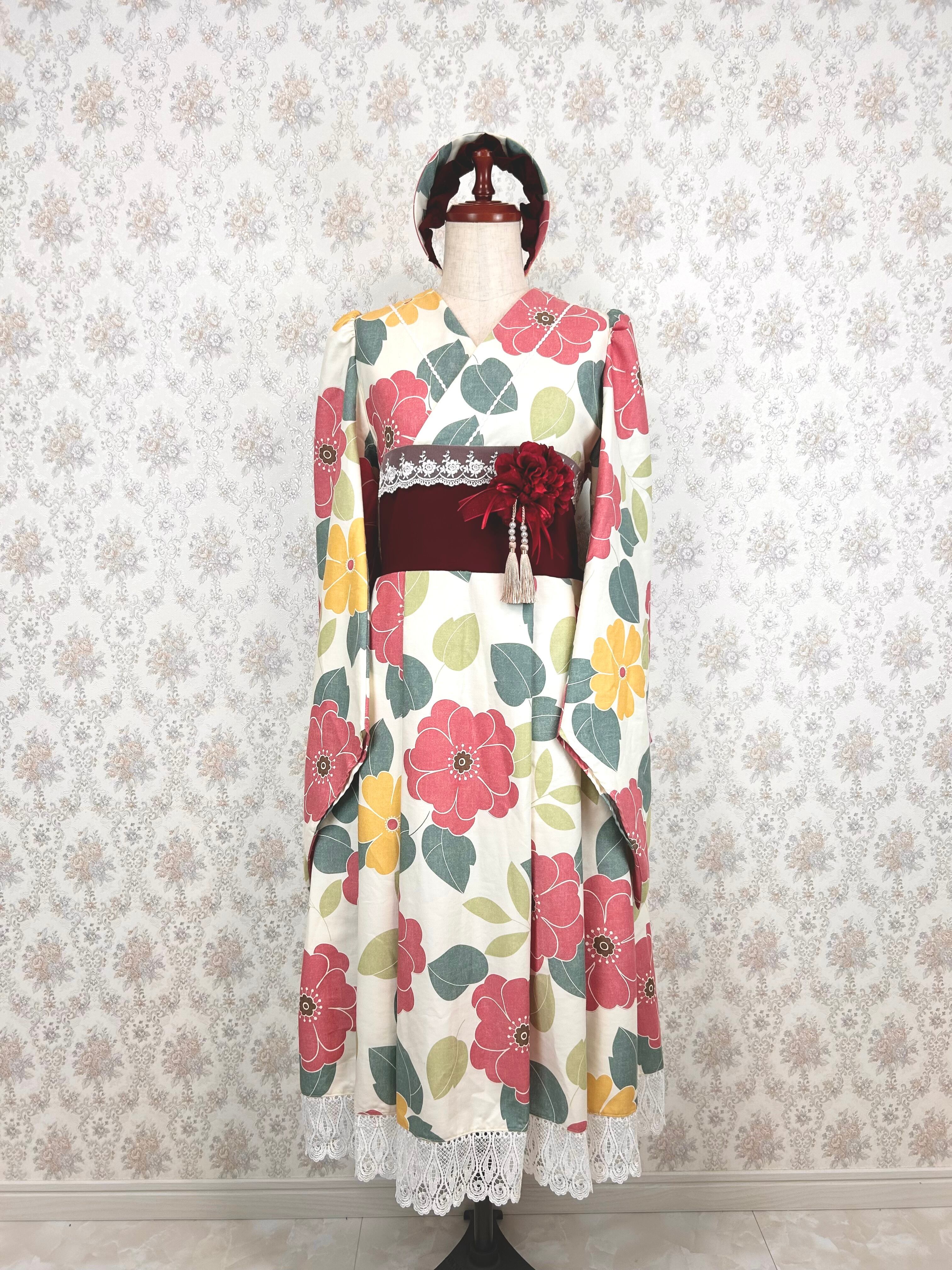 再入荷】浴衣風ワンピース「陽」 | HirokoTokumine