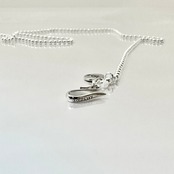 DICE : HORSESHOE BALL CHAIN NECKLACE / ホースシューダイス ボールチェーンネックレス