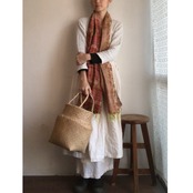 リサイクルサリーのカンタショール 小01 インドの手仕事布 Mulaセレクト