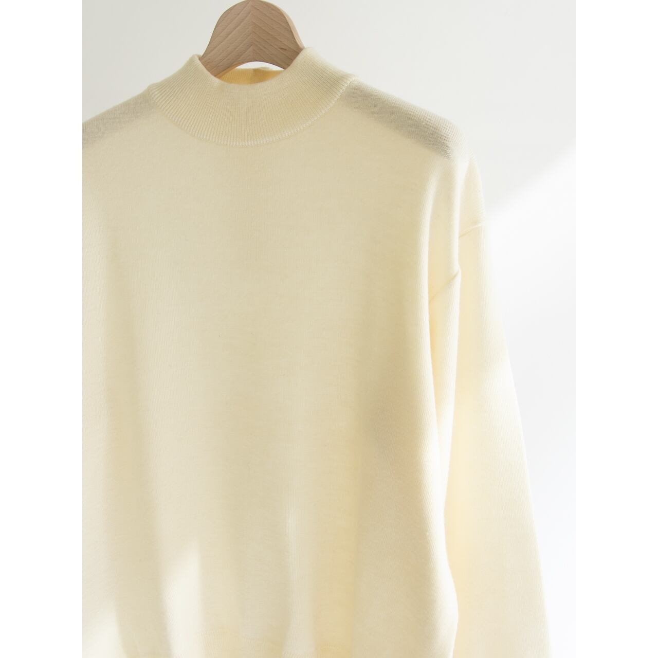【Unknown Brand】Wool Mock Neck Sweater(ウールモックネックセーター ニットプルオーバー)