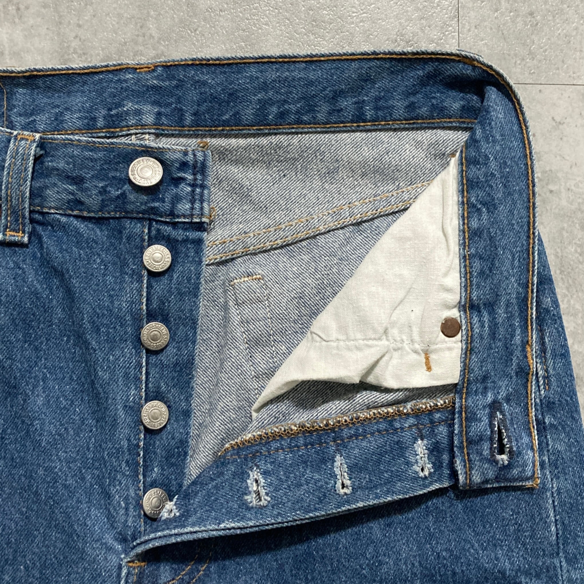 W30 L36】90's US.Levis 501 リーバイス サンアンジェロ工場(552