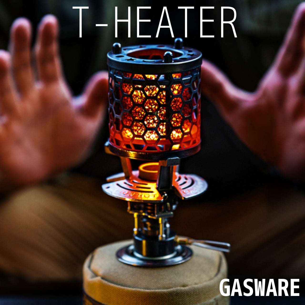 GASWARE T-HEATER 小型 ガスストーブ コンパクト ストーブ OD缶 ...