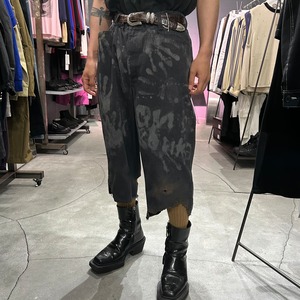 BLEACH CROPPED PANTS