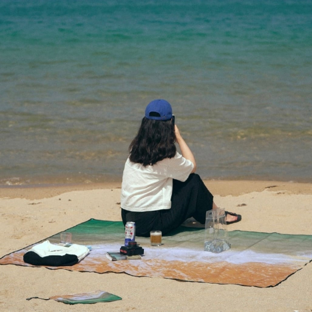 デジモン　ピクニックマット　韓国限定 7901cd7c7ef007b6366b3ed750568d