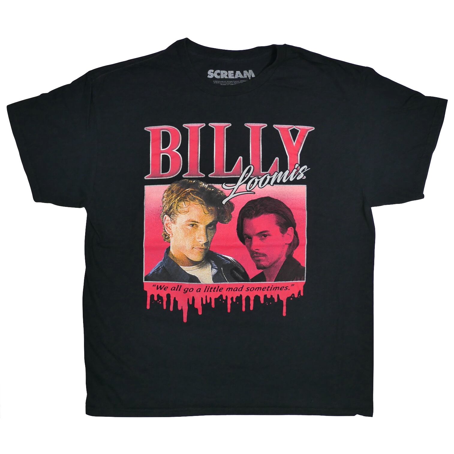 USED【L】Movie Scream スクリーム Billy Loomis Tee / ©2024