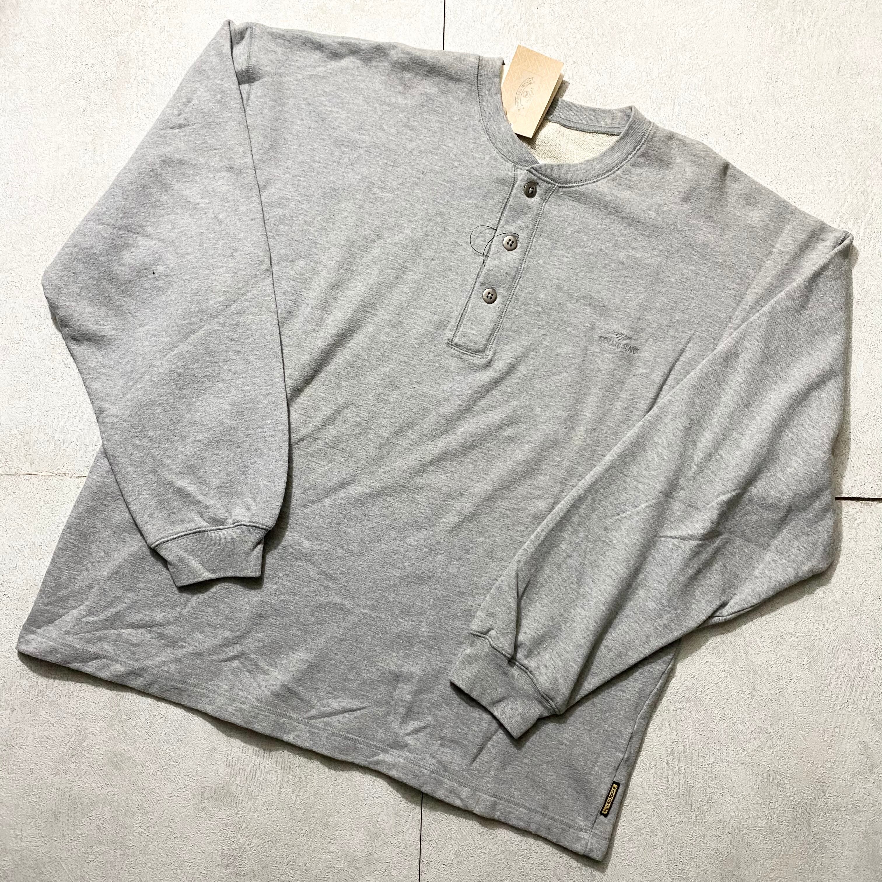 ARMANI JEANS oversized henry neck sweat pullover | NOIR ONLINE