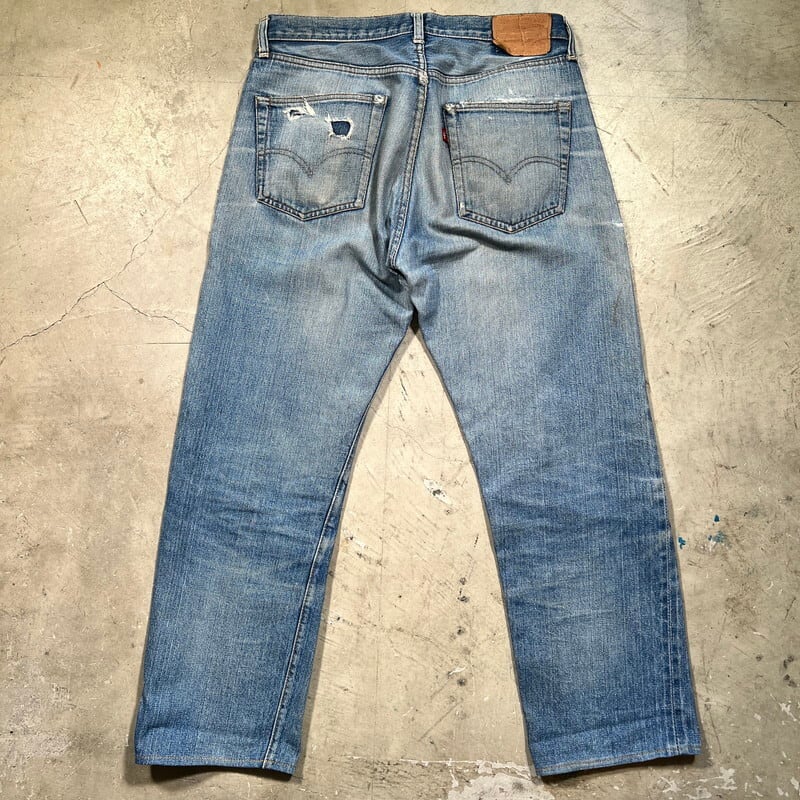 Levi's 501 bigE W30 赤耳 リペア / 66 前期 ビッグE39sのLevi