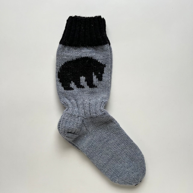 Hand Knitted Socks / Karhu
