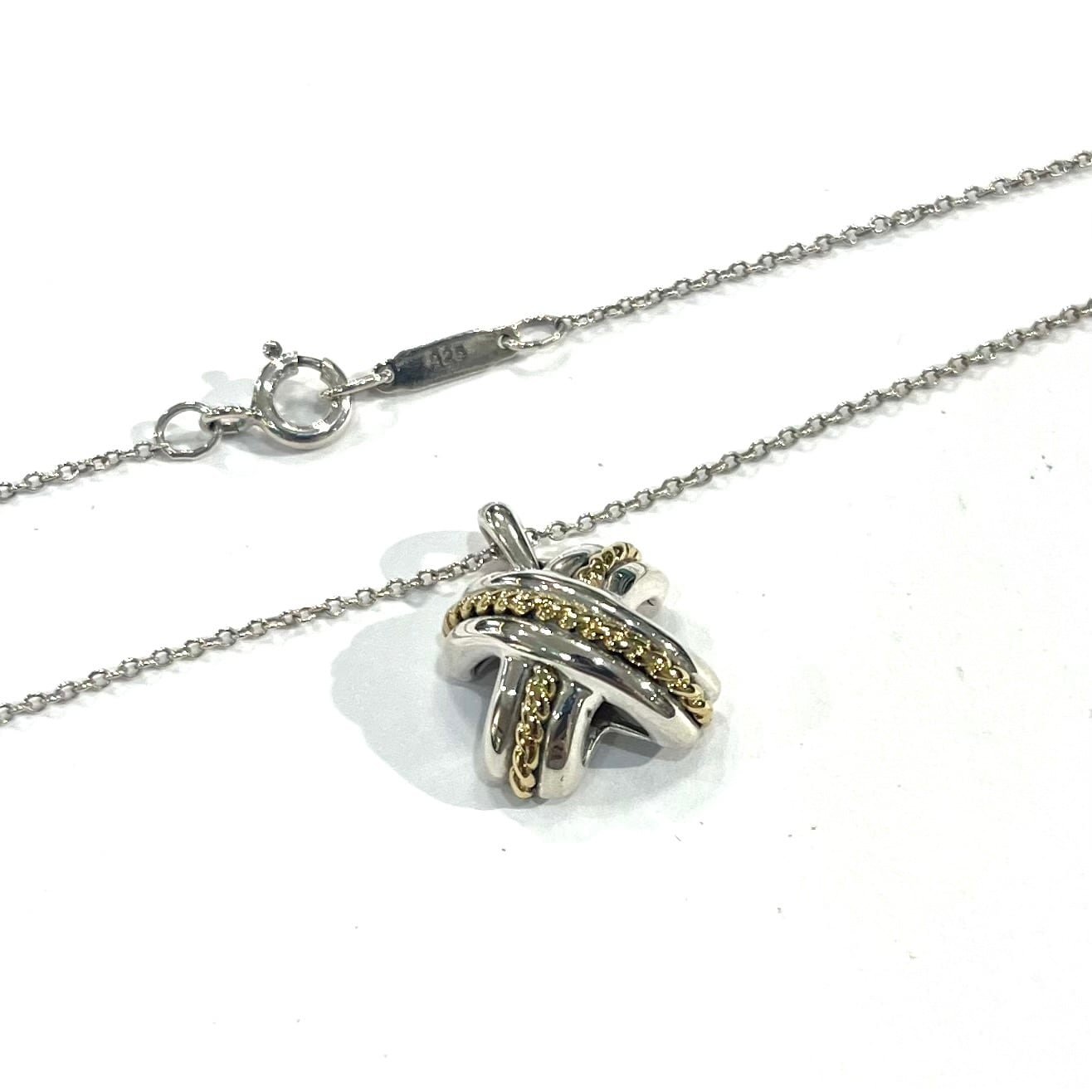 TIFFANY &CO】2657 K18 YG ティファニーシグネチャー ネックレス