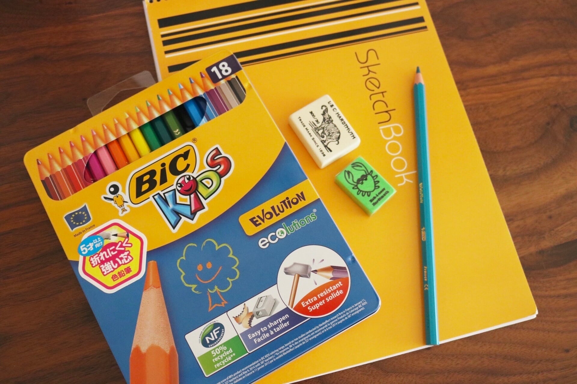 Bic 色鉛筆18色セット | Zakka so-la