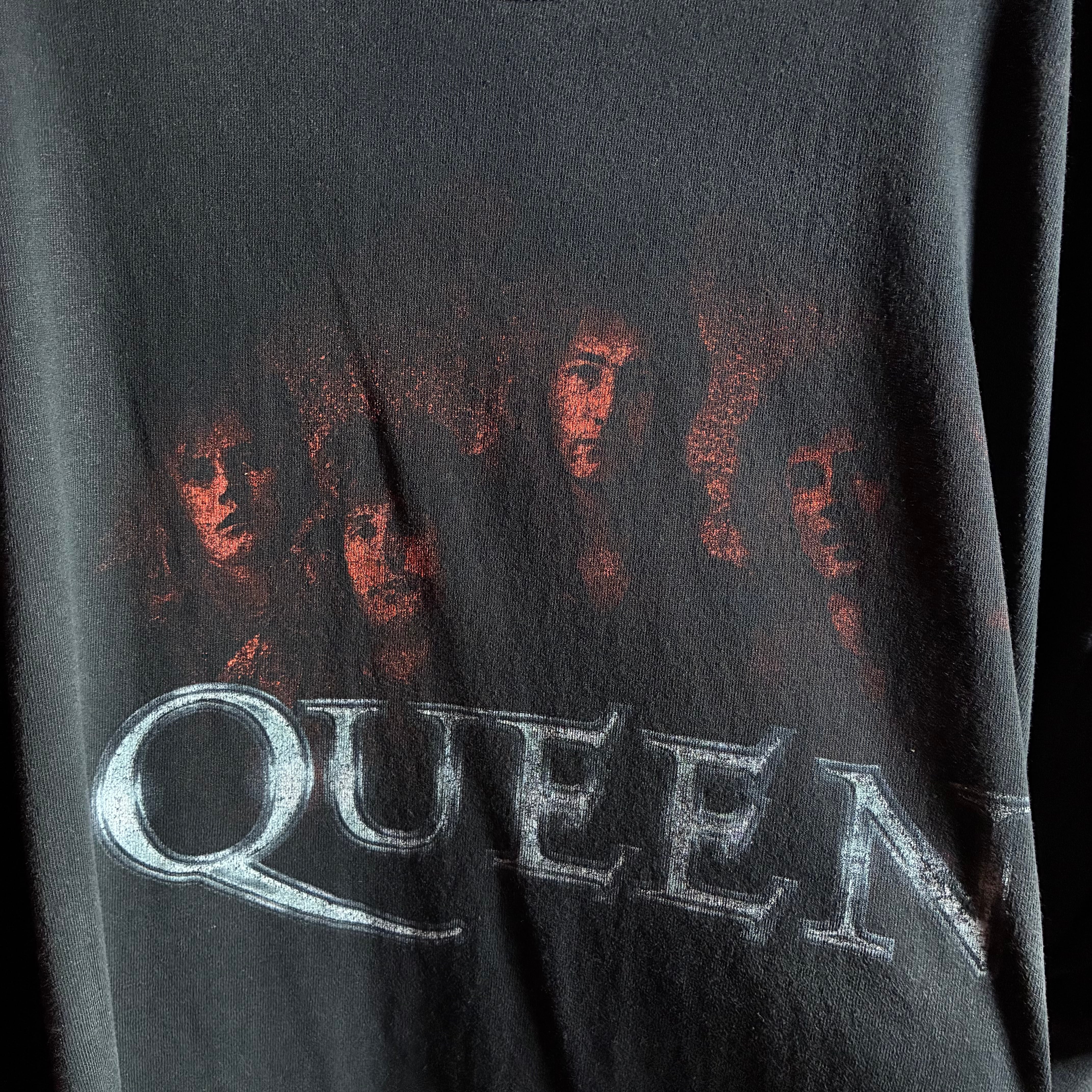 QUEEN オフィシャルバンドTシャツ ブラック クイーン | 古着屋 the moon