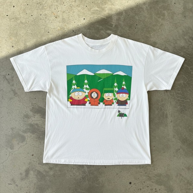 90s ©︎1997 SOUTH PARK（サウスパーク）プリントTシャツ 初期 4人衆グラフィック