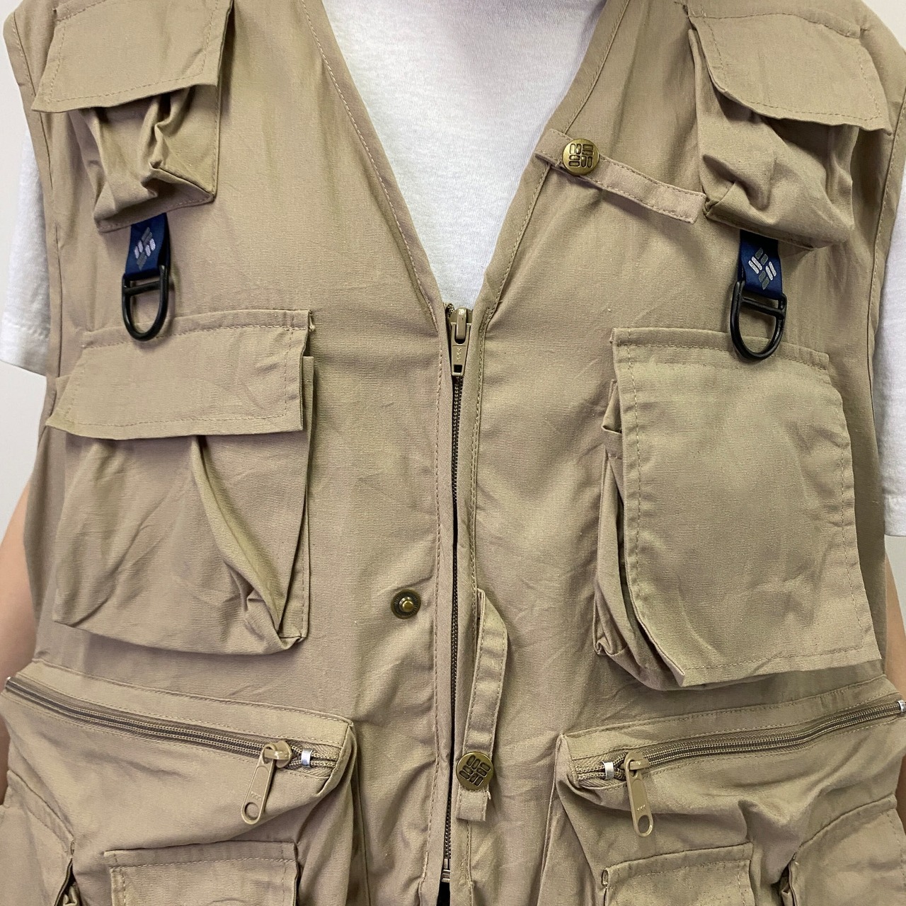 90年代 ヴィンテージ Columbia コロンビア PFG 多ポケット 