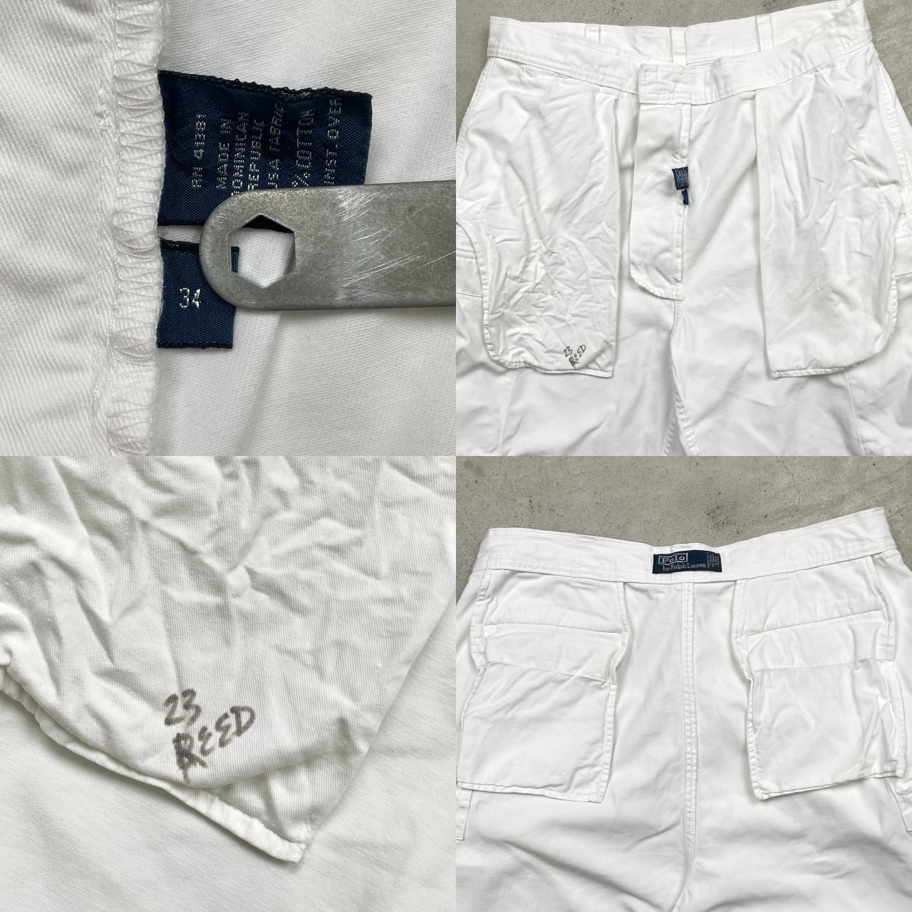 80s⁄W38 ポロラルフローレン USA製 ハモンドパンツ 初期タグ 2タック USA製