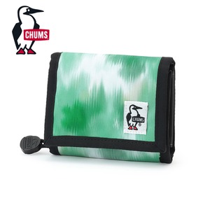 CHUMS チャムス リサイクルマルチウォレット RENU® リサイクルポリエステル 二つ折り財布 パスケース キーケース付き CH60-3988 WASH