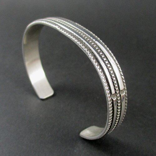 Navajo Bruce Morgan 14K チゼルワーク リング Navajo Bruce Morgan チゼルワーク バングル 14K Navajo Bruce Morgan