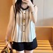 ノースリストライプトップス ・70551