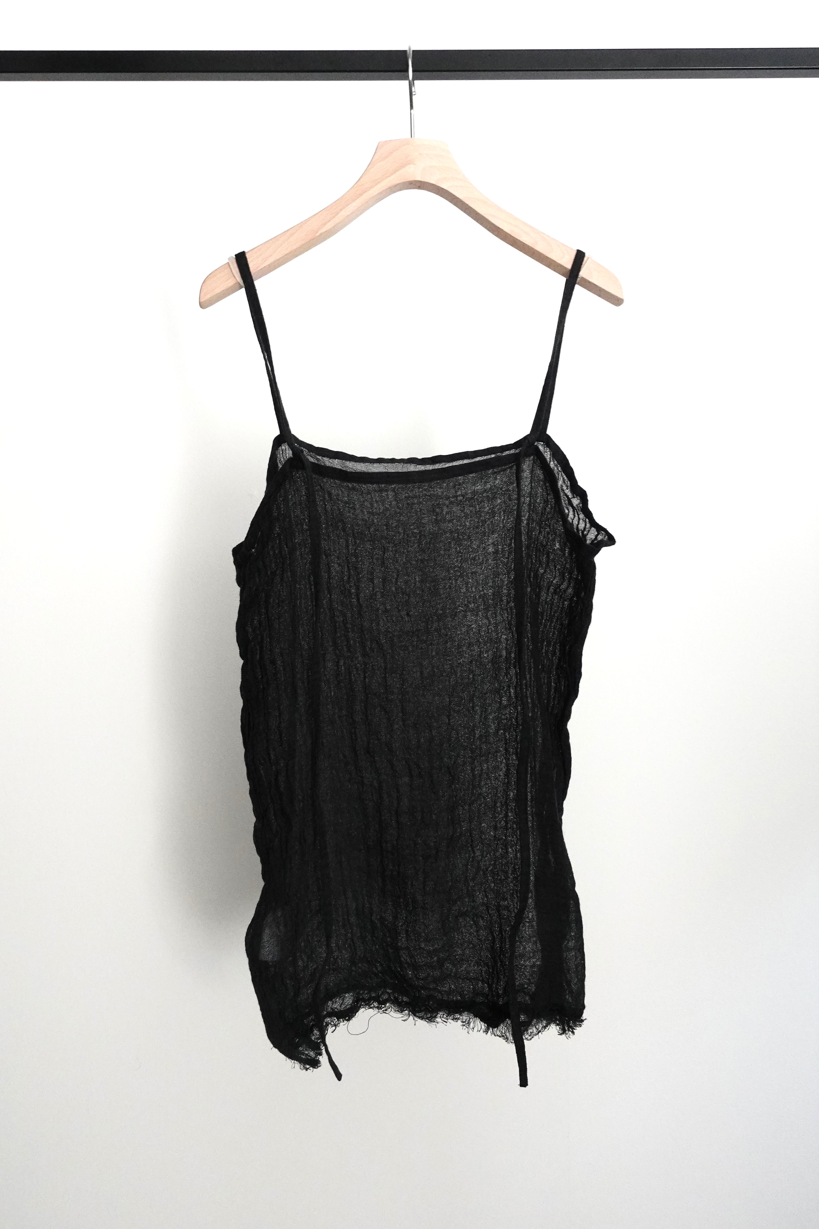 ERiKOKATORi ☆エリコカトリ☆レースキャミソール ERiKOKATORi】wool linen gawze camisole | TOLMA.