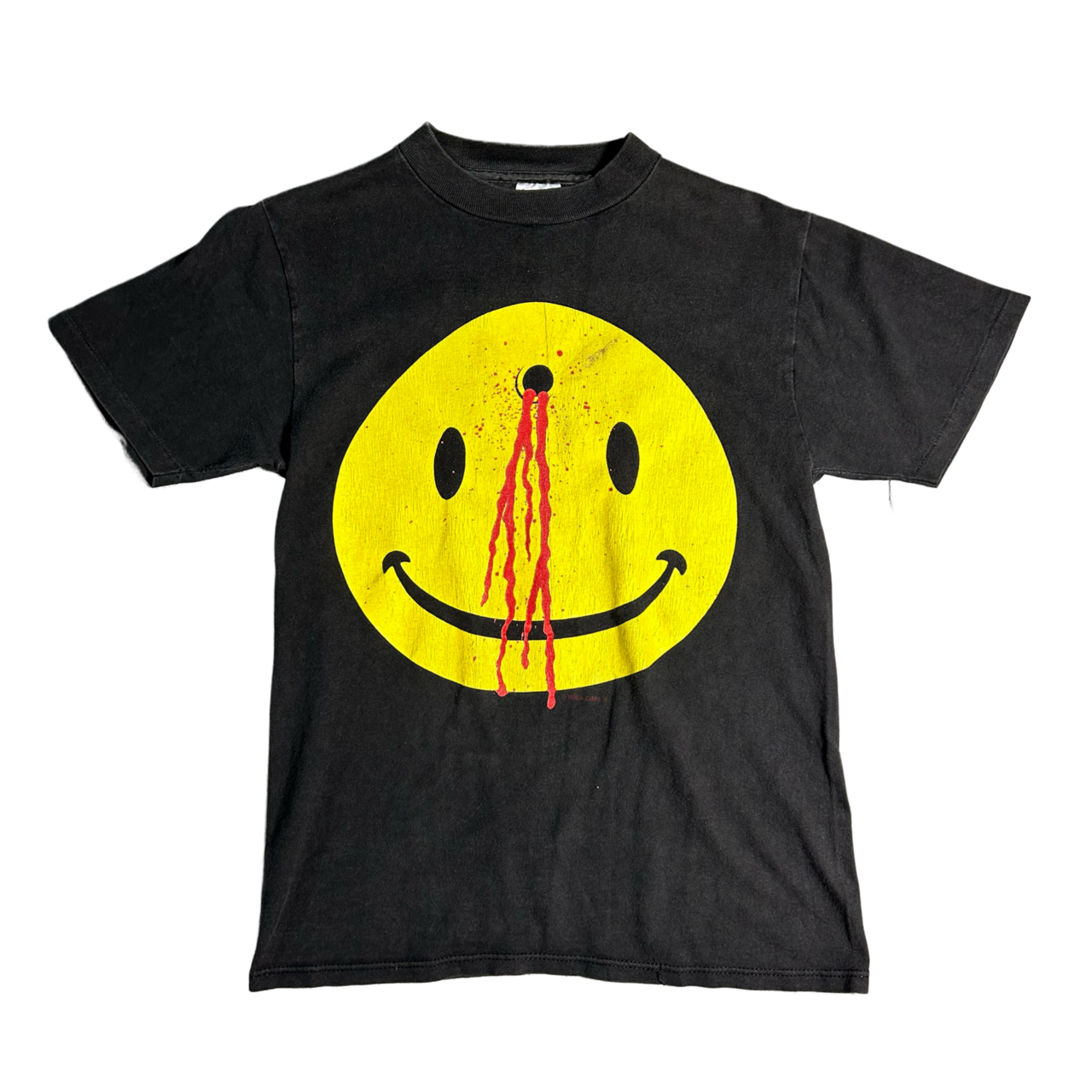 90's SMILE GUN SHOT PRINT T's