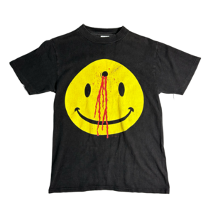 90's SMILE GUN SHOT PRINT T's