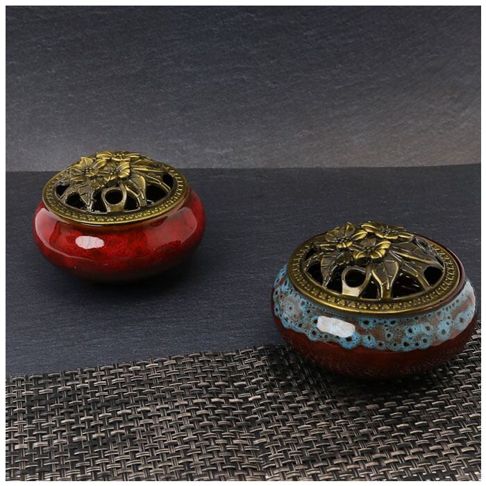 お線香立て 通販 香炉 陶器 お香立て アロマポット お香 アロマ