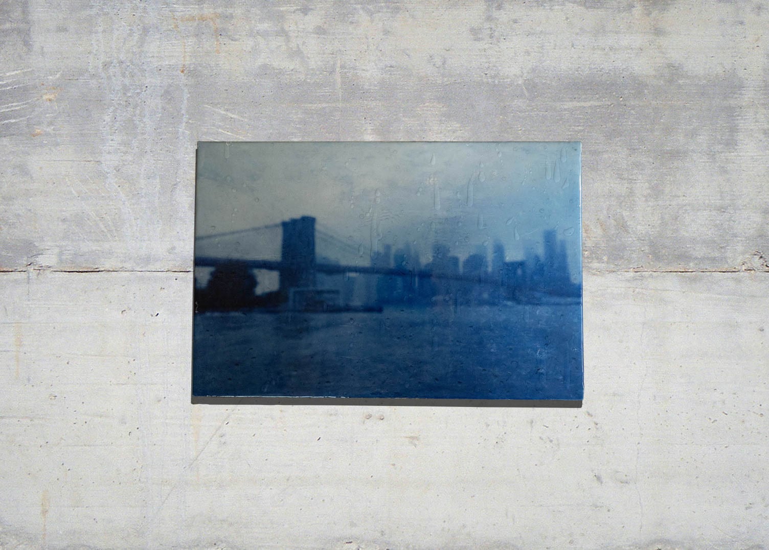 The Rain, New York, Brooklyn Bridge / 雨をテーマにした現代アート