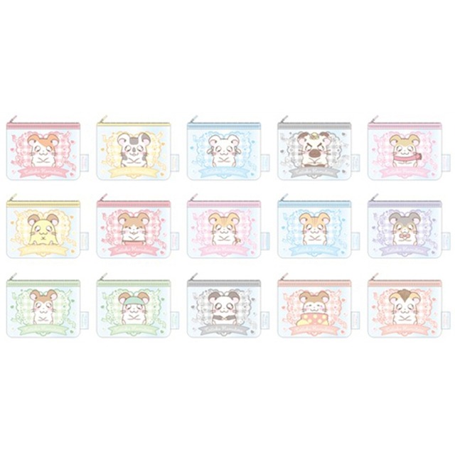 【ロット販売】【15入】とっとこハム太郎ファスナーポーチ単品（TD）(5804042)