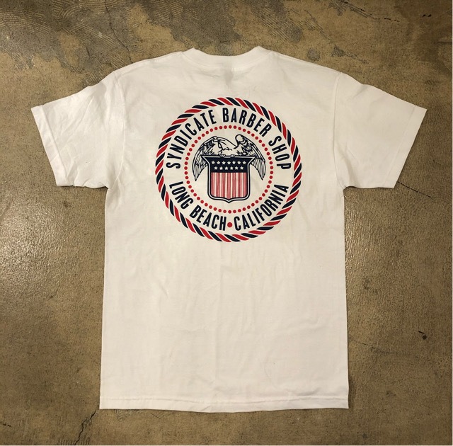 Syndicate Barber Shop #All American Tee