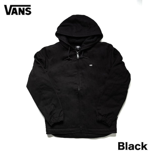 VANS (バンズ) ボアライナー フーディー ジャケット ブラック 121K1080100