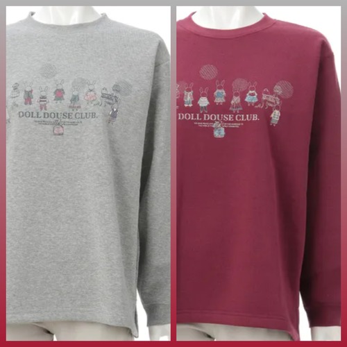 DDCLUB 裏起毛トレーナー うさぎ