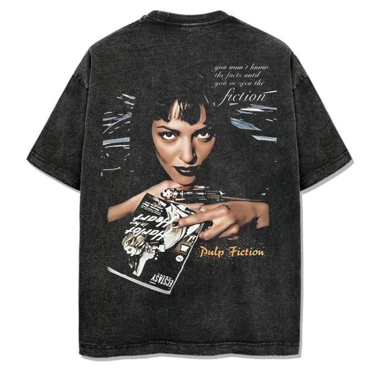 パルプフィクション Pulp Fiction ムービー 映画 ヴィンテージ加工