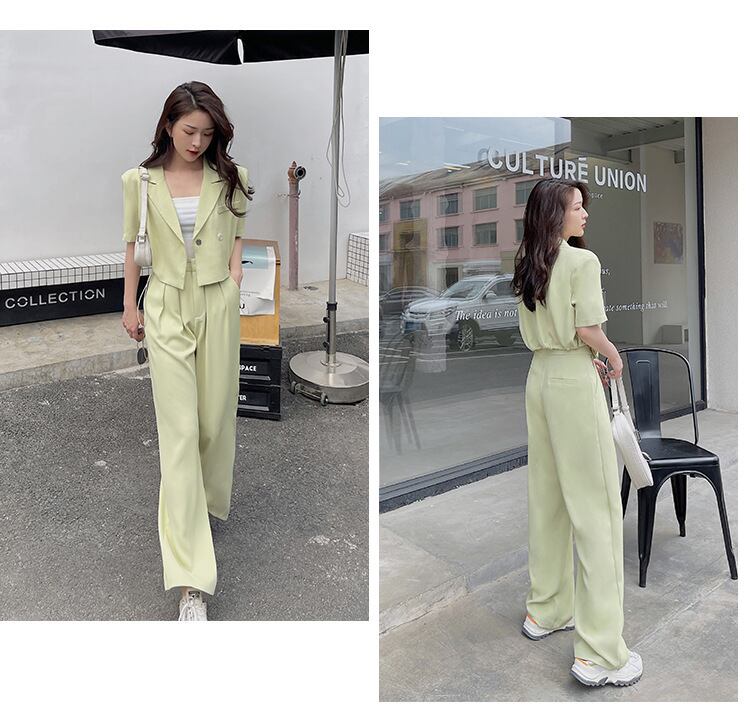 set】韓国系超人気 レディースファッションセットアップ2色