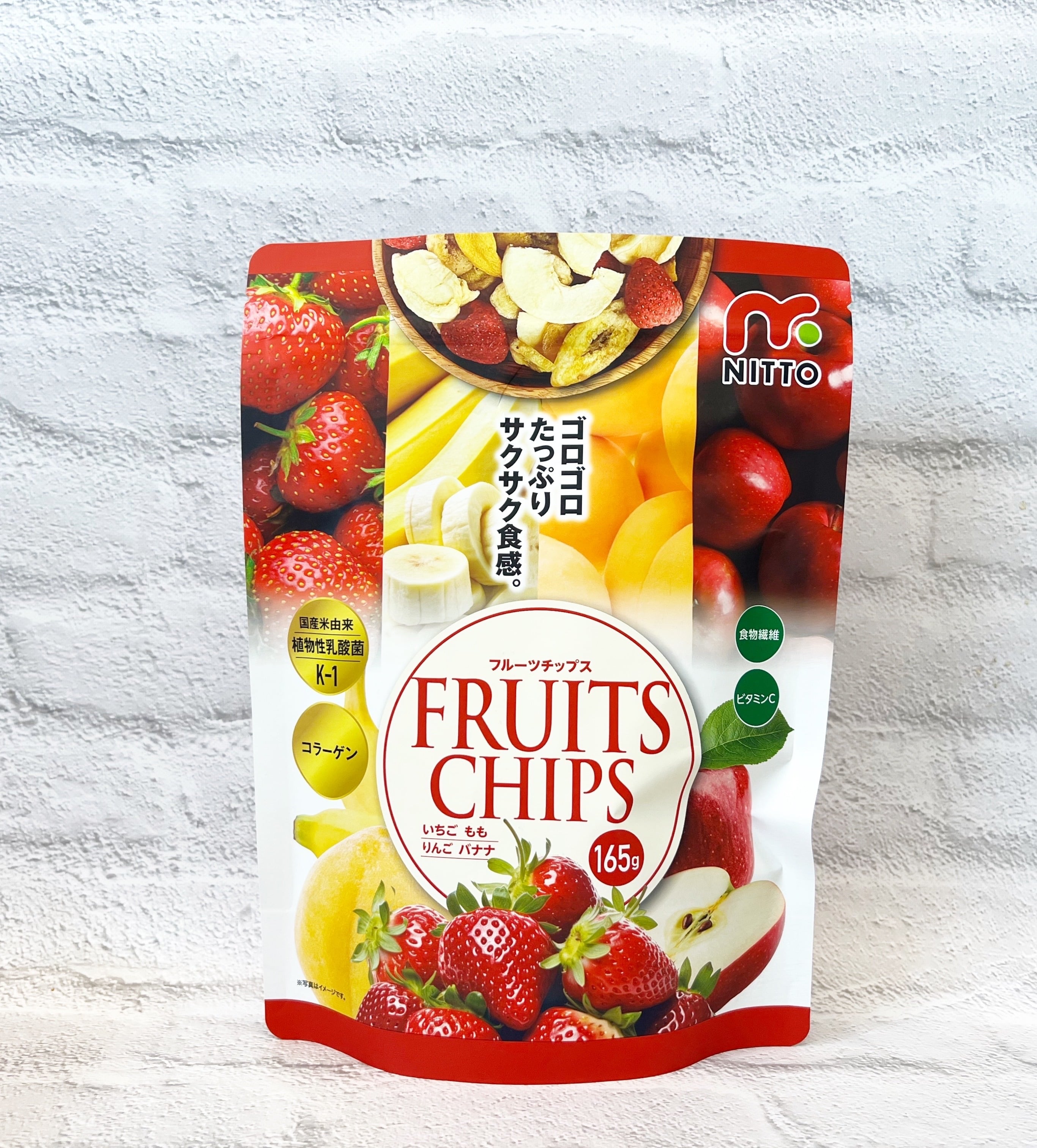 送料無料!値引なし!コストコ 新品未使用〈イエロー白〉 各2ダース計4ダース フルーツチップス（イチゴ・黄桃・リンゴ・バナナ） 165g | 福山市で