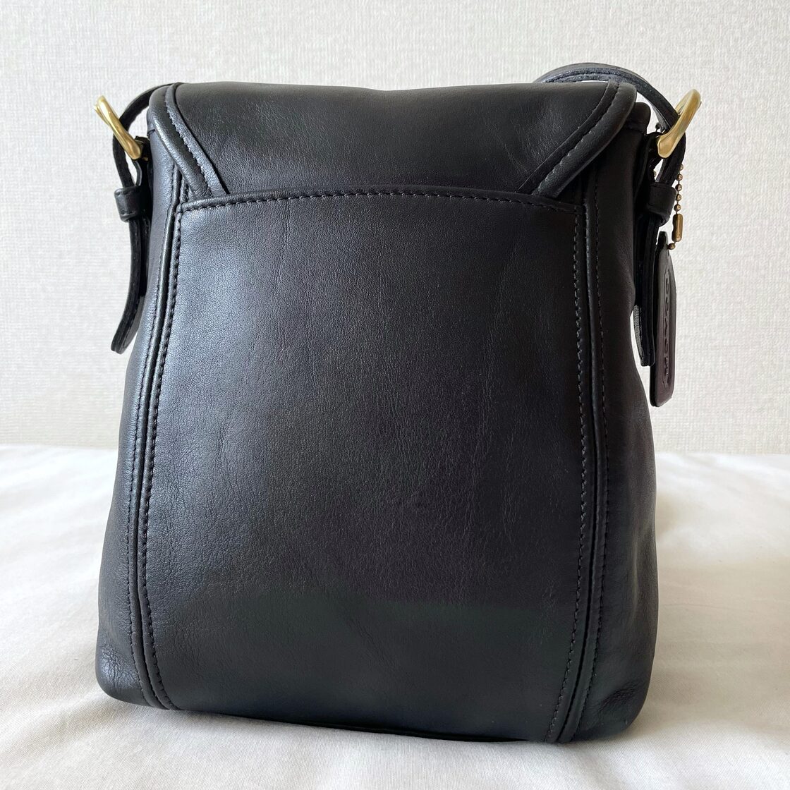 希少モデル✨OLD COACH バケットバッグ ブラック ゴールド コスタリカ 