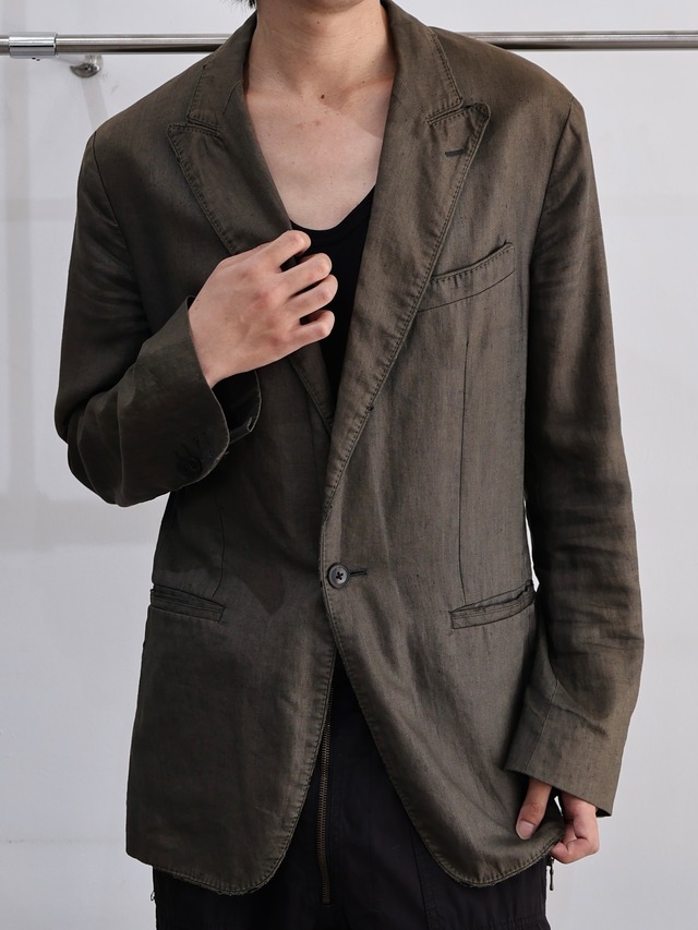 【DOLCE&GABBANA】fade tailored jacket