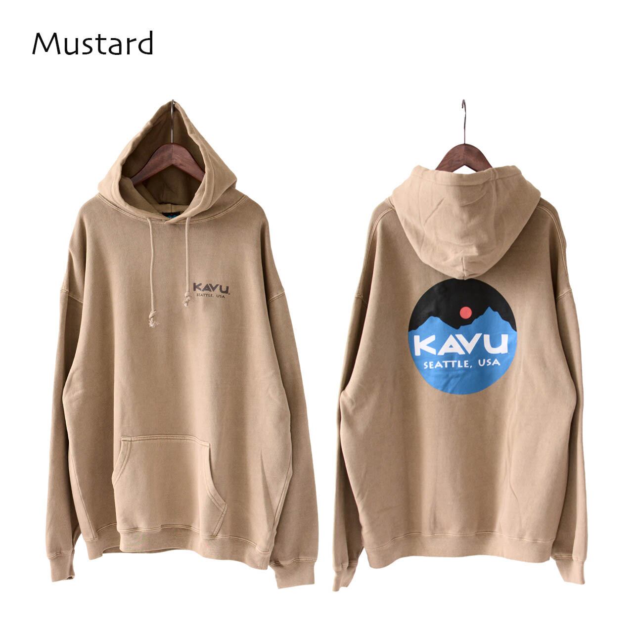 KAVU フード付きマウンテンパーカー ジャケット マルチカラー M