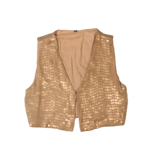 00s SpangleSee-ThroughVest
