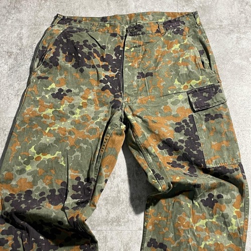 90s ドイツ軍 実物 フレクター迷彩 フィールドパンツ 54 L w35 詳細写真3