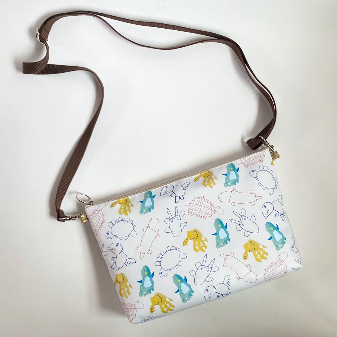 2WAYサコッシュポーチ◇撥水軽量素材 | リトルピカソ ｜子どもの絵で