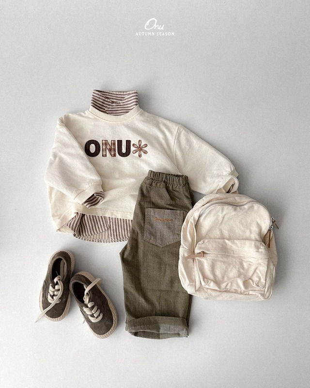 《予約》送料無料【ONU】Patch Embroidery Tee