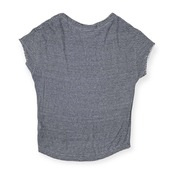 麻100% MACPHEE マカフィー トゥモローランド ボーダー柄 リネン カットソー 半袖Tシャツ サイズ 1 /日本製