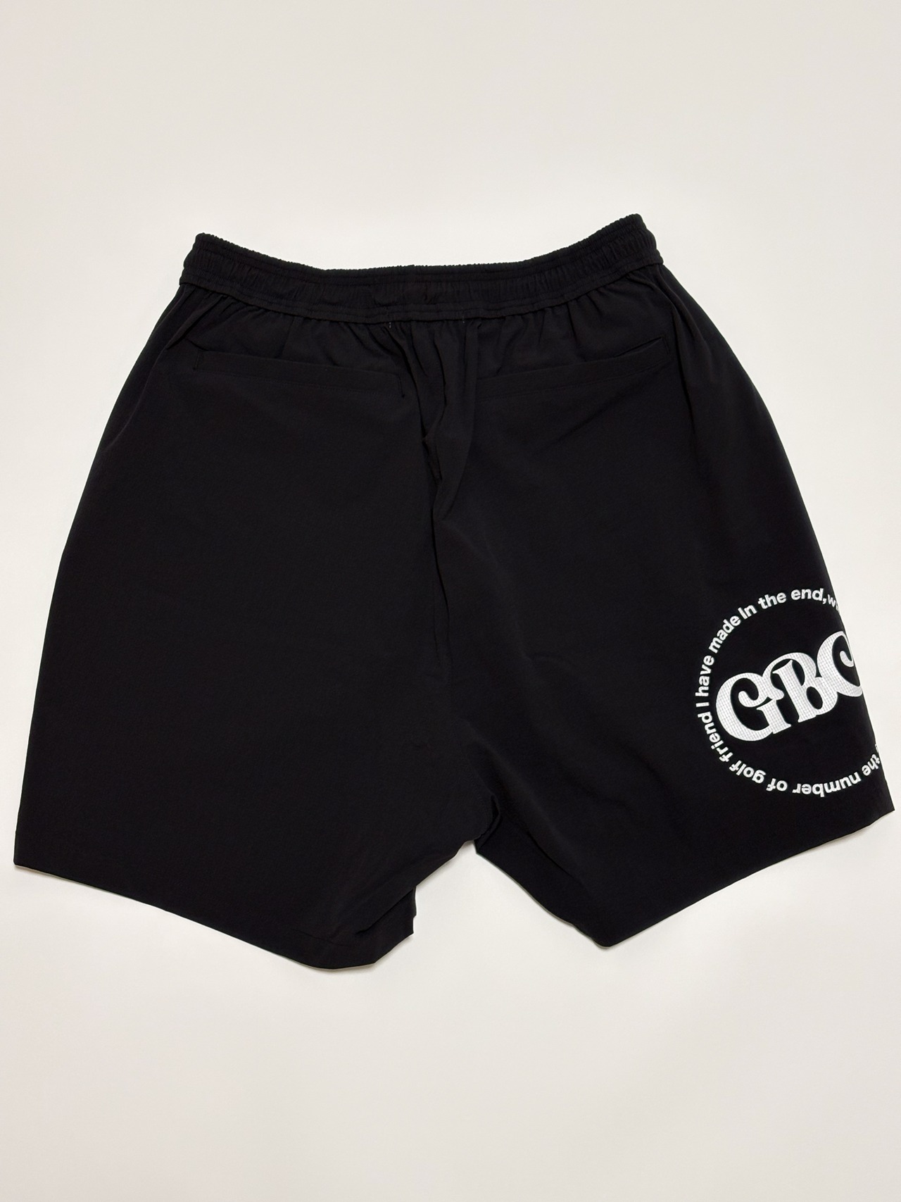 GOLF BOND CLUB CIRCLE SHORTS PANTS BLACK