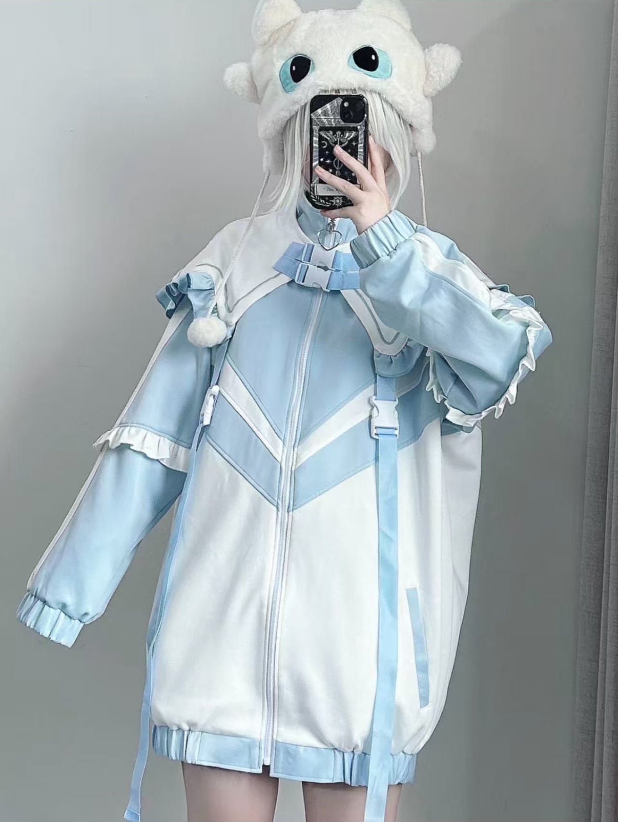 PSYNYXX.AG 天使界隈ジャージ3点セット | 韓国系ユニセックスTHICC