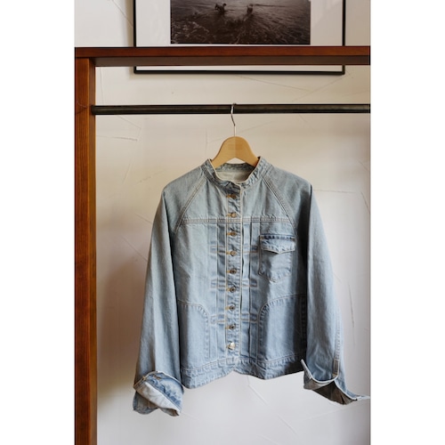 si-si-si comfort｜BASIC DENIM JACKET -Bleach（Light Blue）