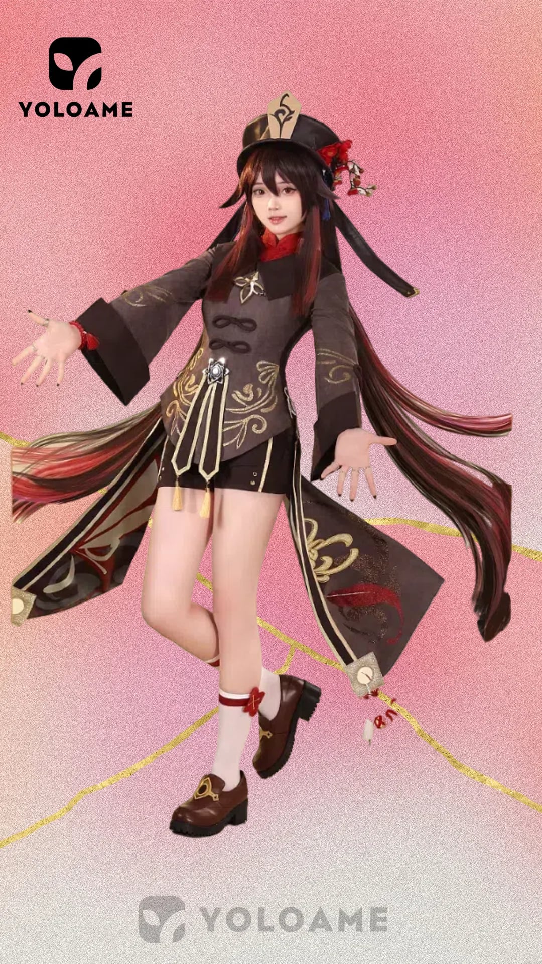 原神 胡桃 コスプレ衣装【三分妄想 1/3Delusion正規品】Genshin Impact