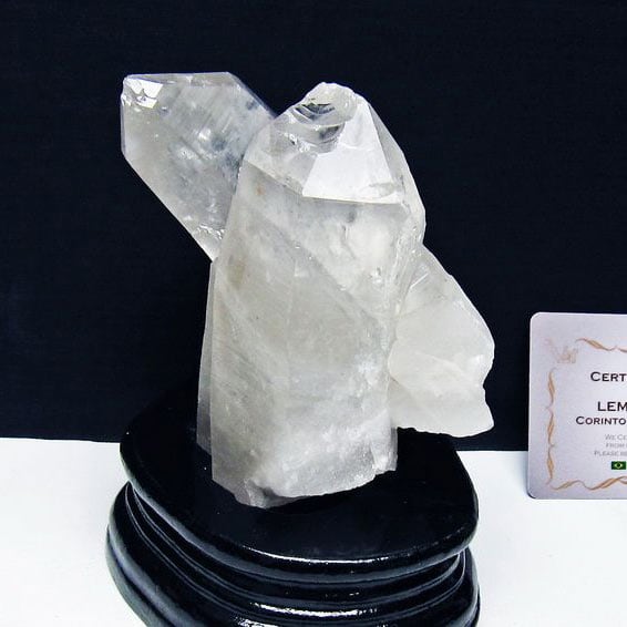 水晶 クラスター 原石 クォーツインクォーツ 台座付属 ブラジル ミナスジェライス州 コリント産 レムリアンシード 一点物 182-8079