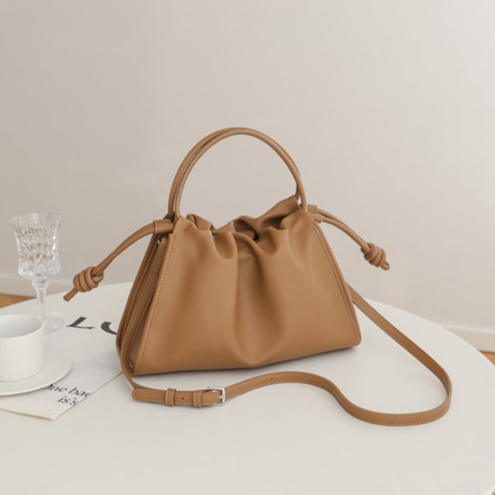 ドローストリング ハンドバッグ 2col H10247