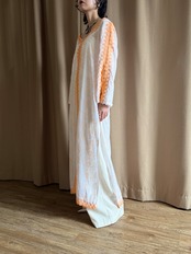 embroidered vintage kaftan dress-5302-7